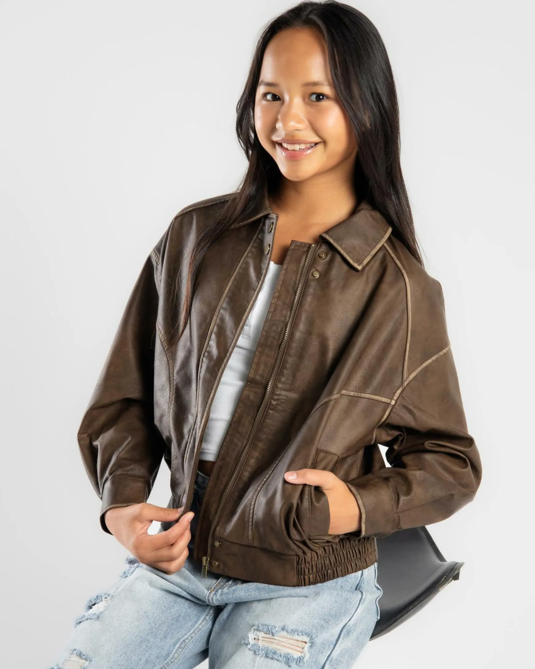 Girls' Dakota Bomber Jacket