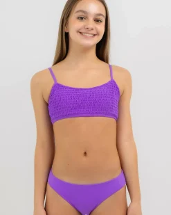 Girls' Della Bralette Bikini Set