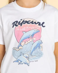 Girls' Dolphin Relaxed T-Shirt