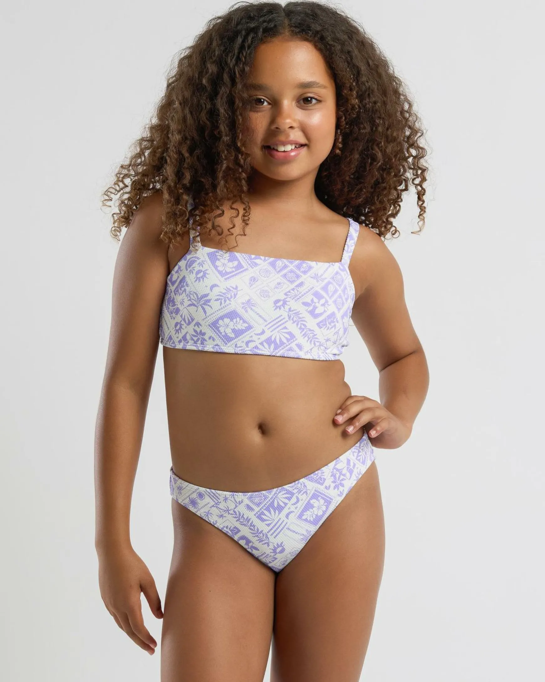 Girls' Echo Bandeau Bikini Set