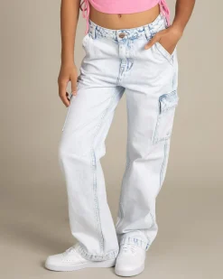 Girls' Elkie Cargo Jeans