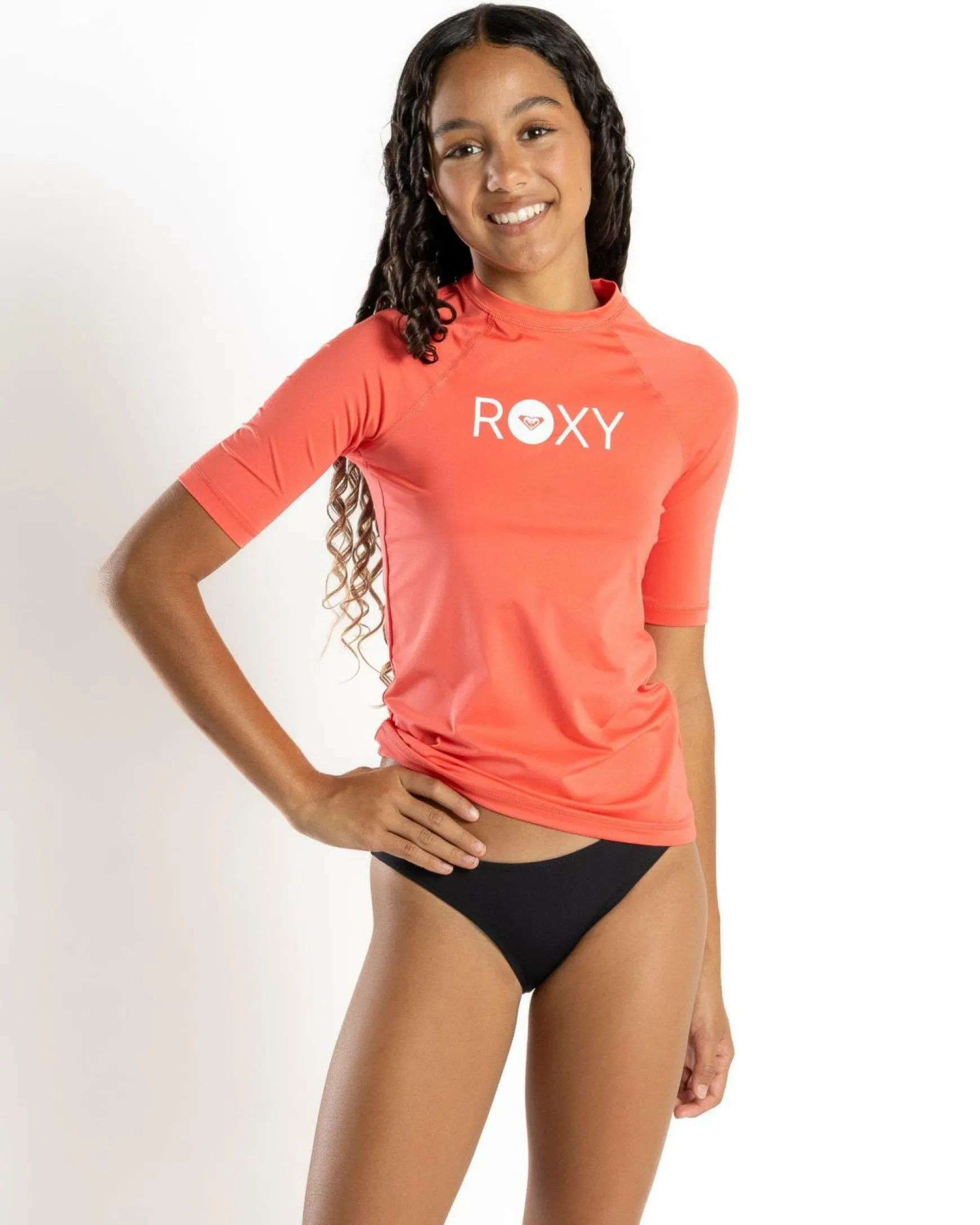 Girls' Essential Short Sleeve Rash Vest