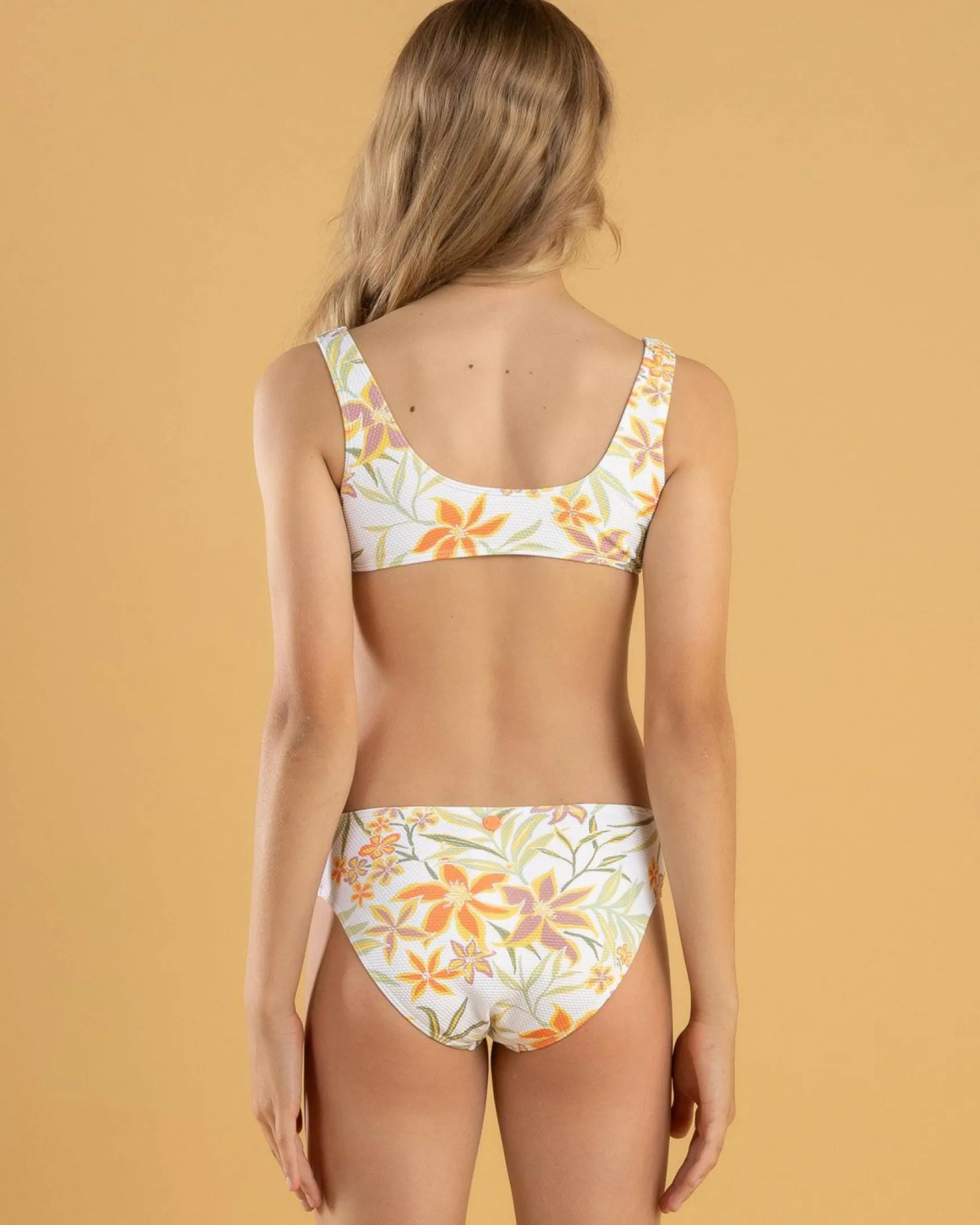 Girls' Floral Horizon Bralette Bikini Set