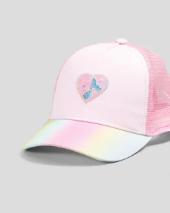 Girls' Heart Cap