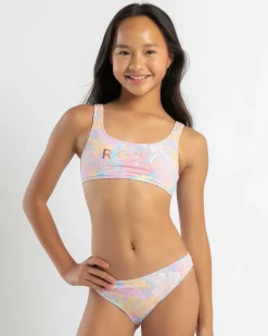 Girls' Hidden Garden Bralette Bikini Set
