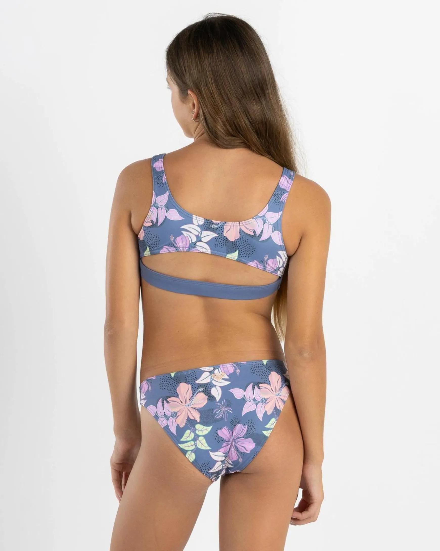 Girls' Hidden Garden Bralette Bikini Set