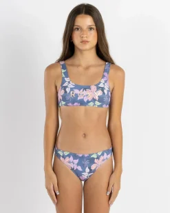 Girls' Hidden Garden Bralette Bikini Set