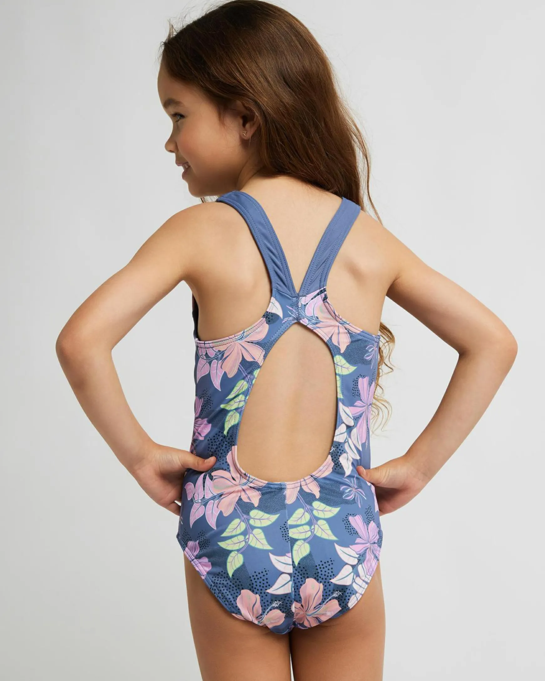 Girls' Hidden Garden One Piece Swimsuit