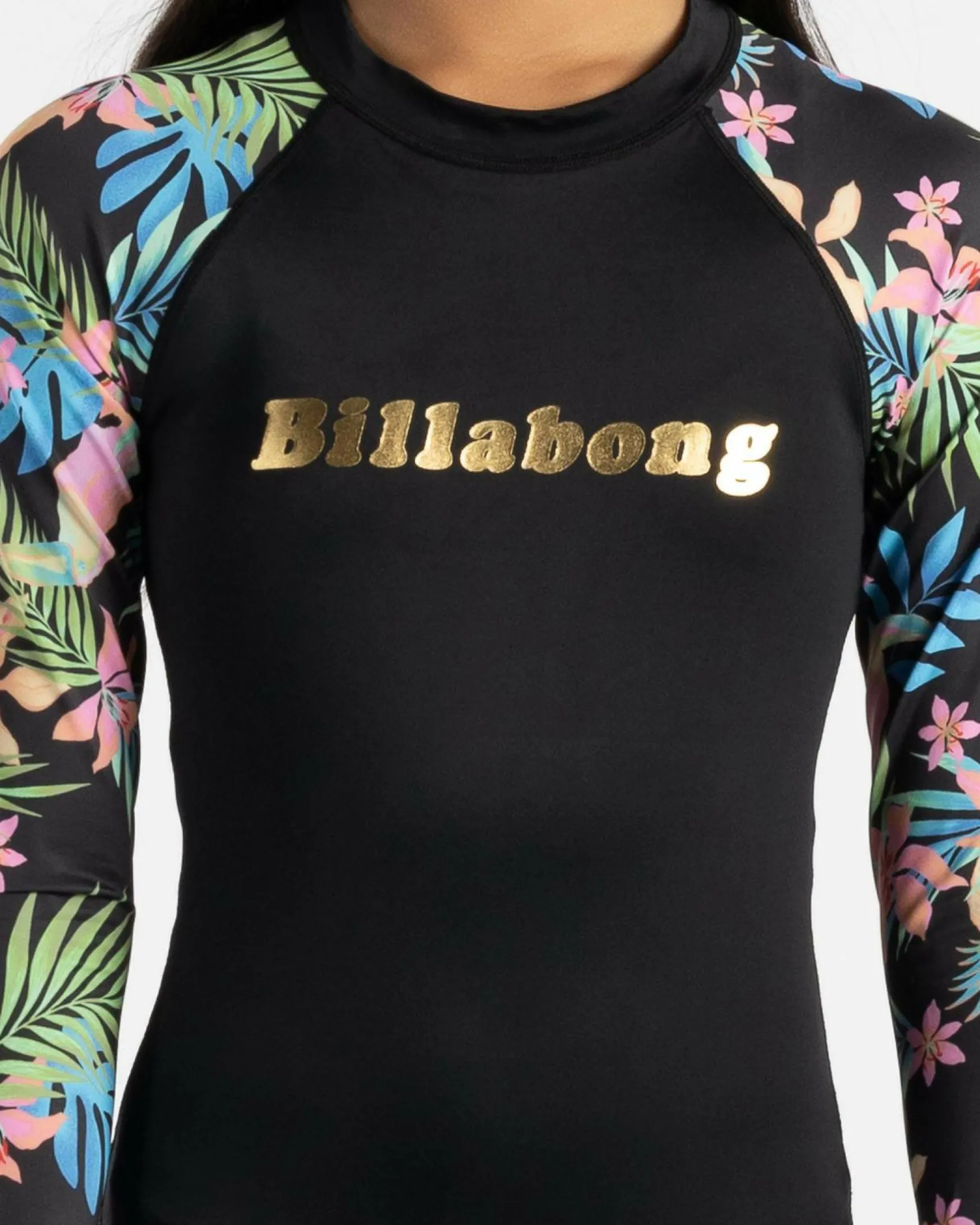 Girls' In Da Jungle Long Sleeve Surfsuit