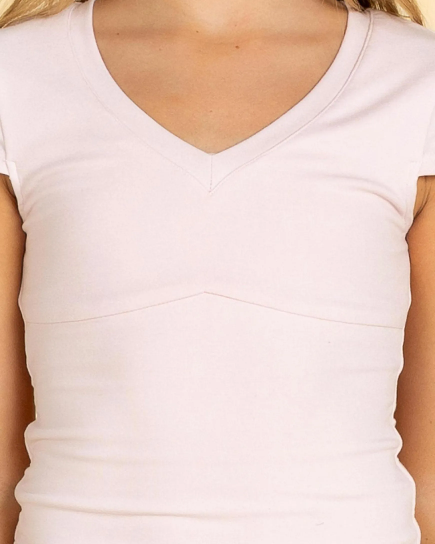 Girls' Indie Basic V Neck Top