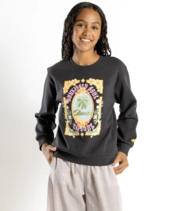 Girls' Island Bliss Art Sweatshirt