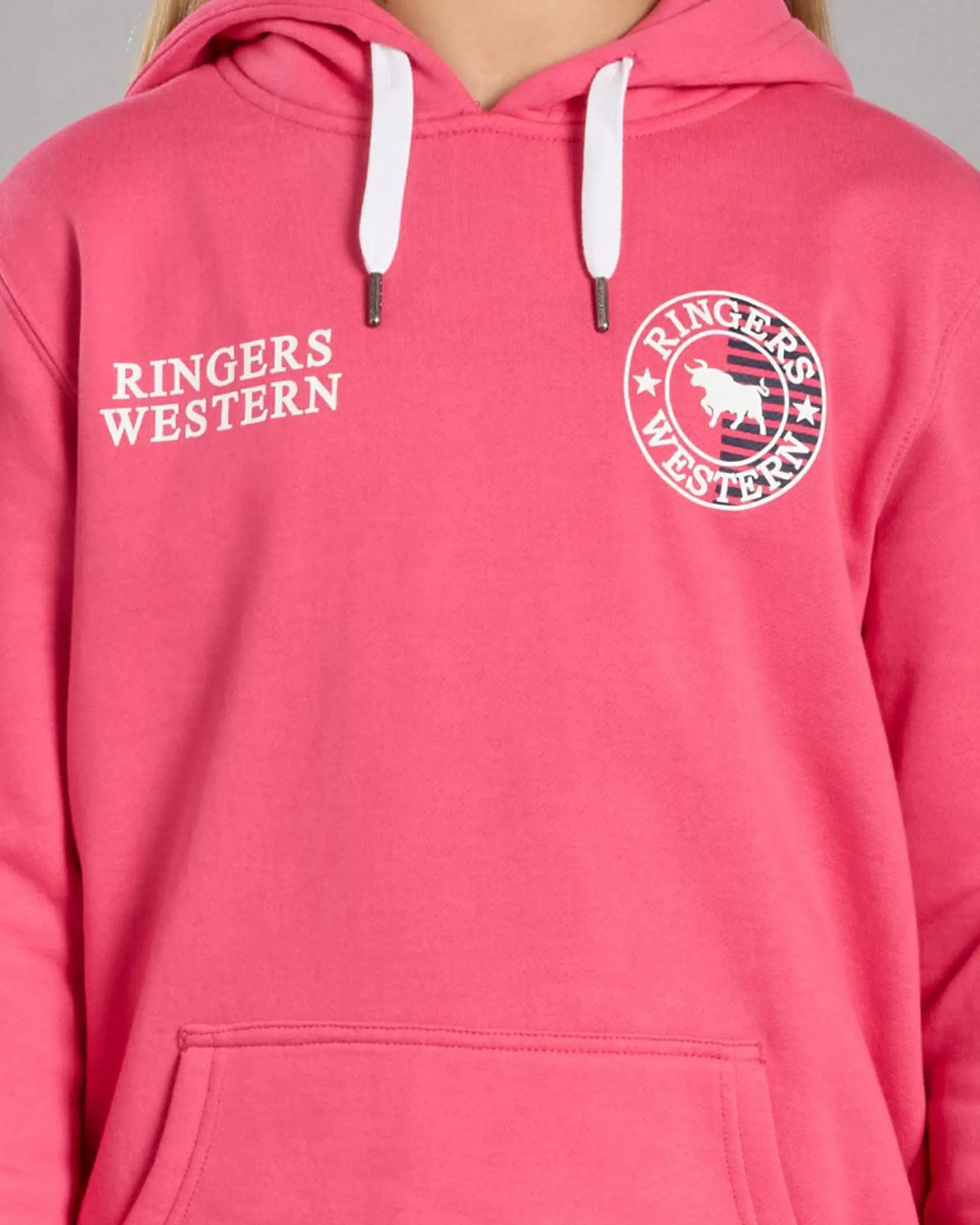 Girls' Jackaroo Flag Hoodie
