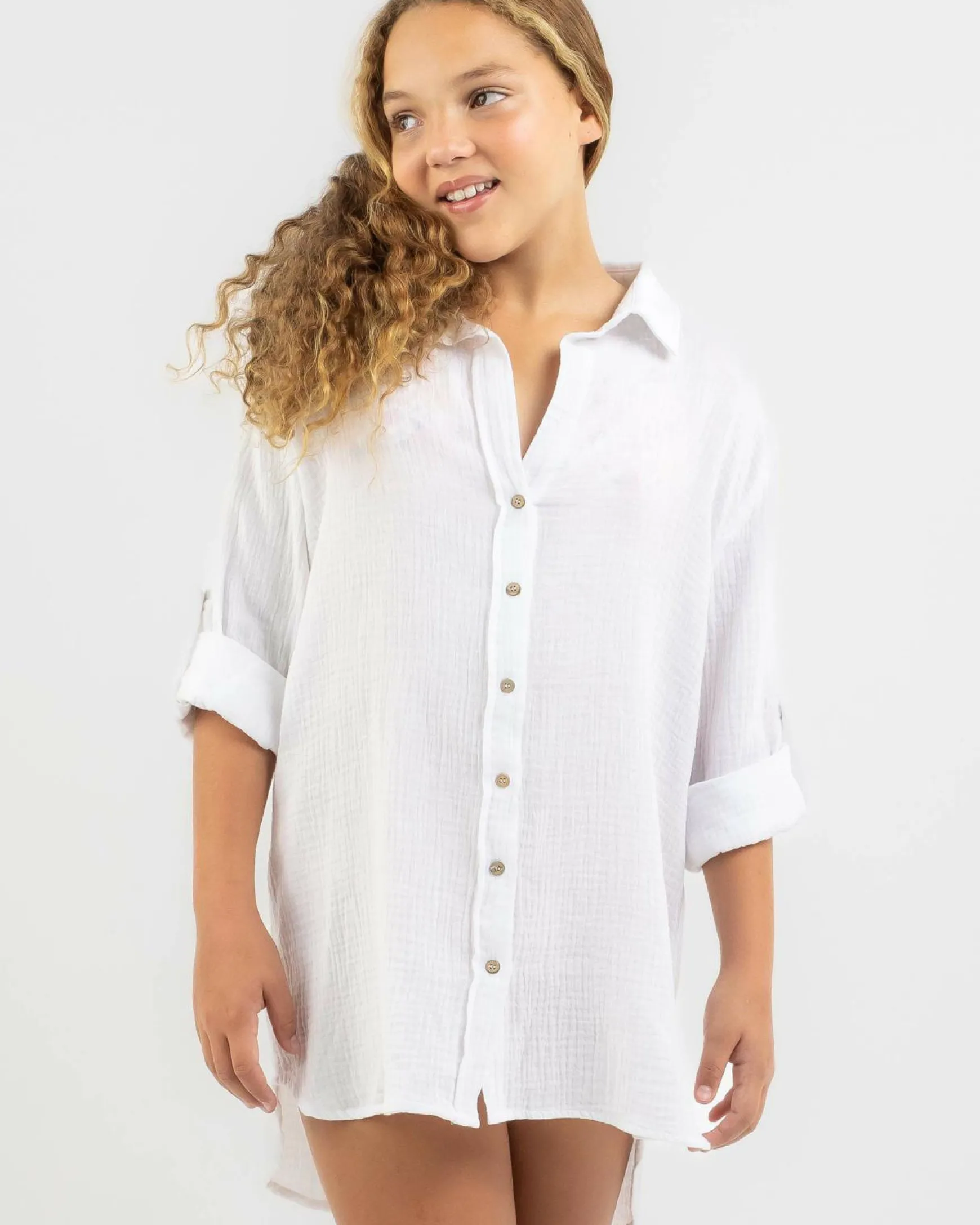 Girls' James Beach Cover