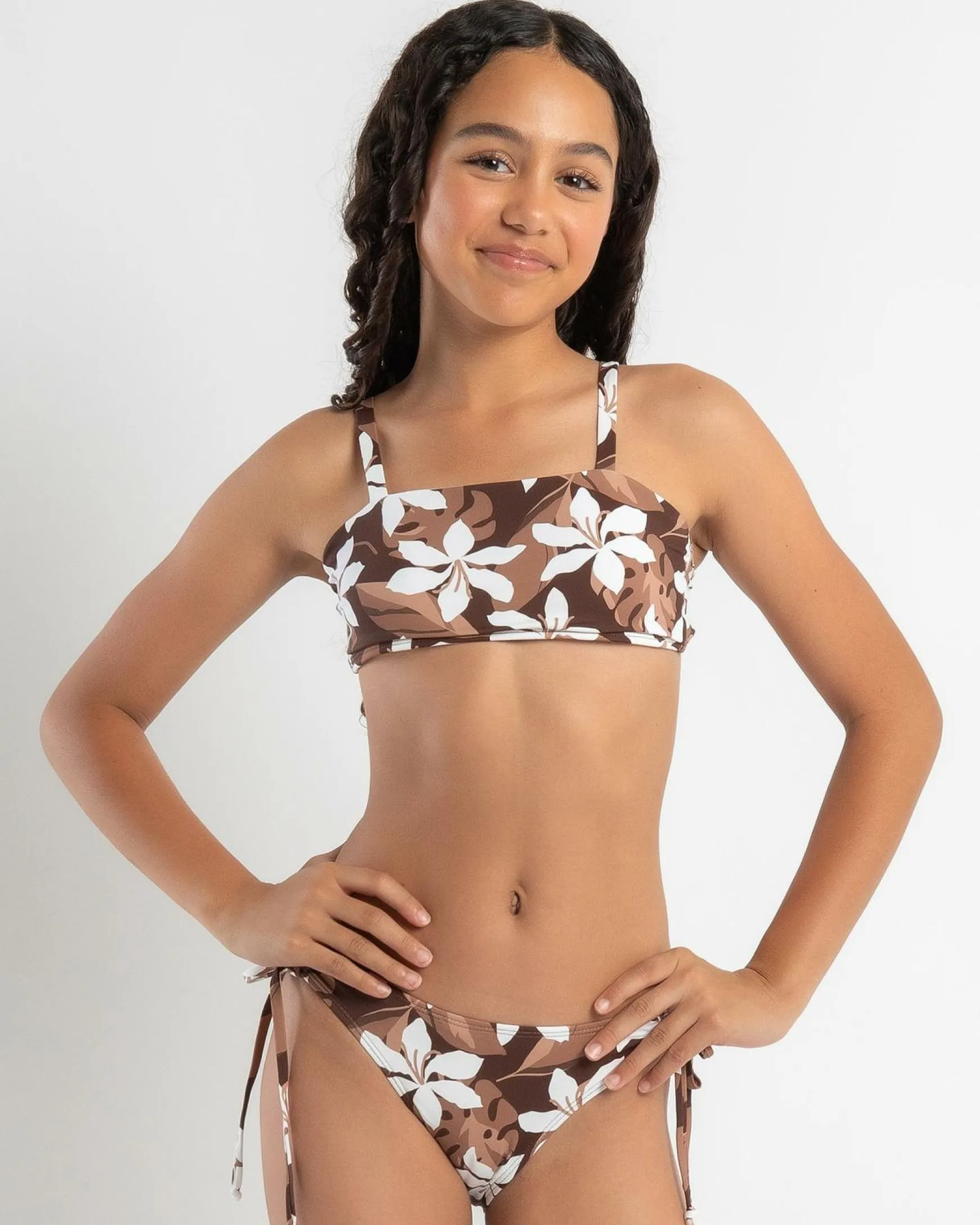 Girls' Kaia Bandeau Bikini Set