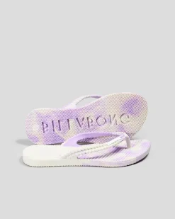 Girls' Kicks Marble Thongs