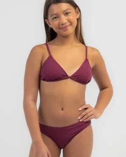 Girls' Lora Triangle Bikini Set