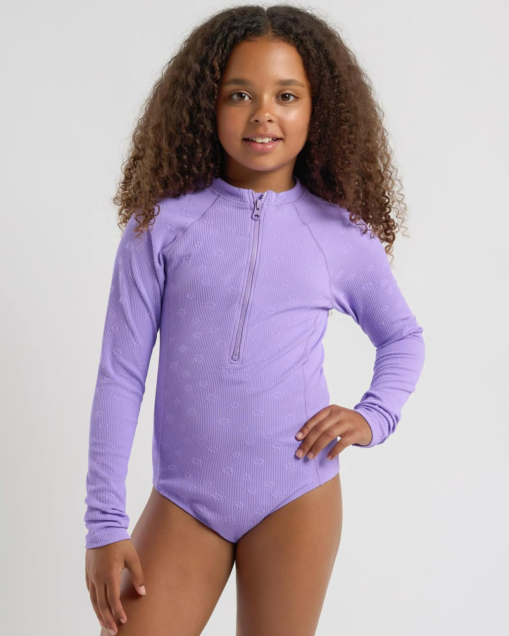 Girls' Loren Rib Surfsuit