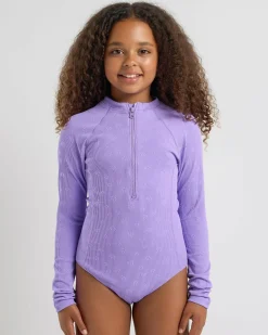 Girls' Loren Rib Surfsuit