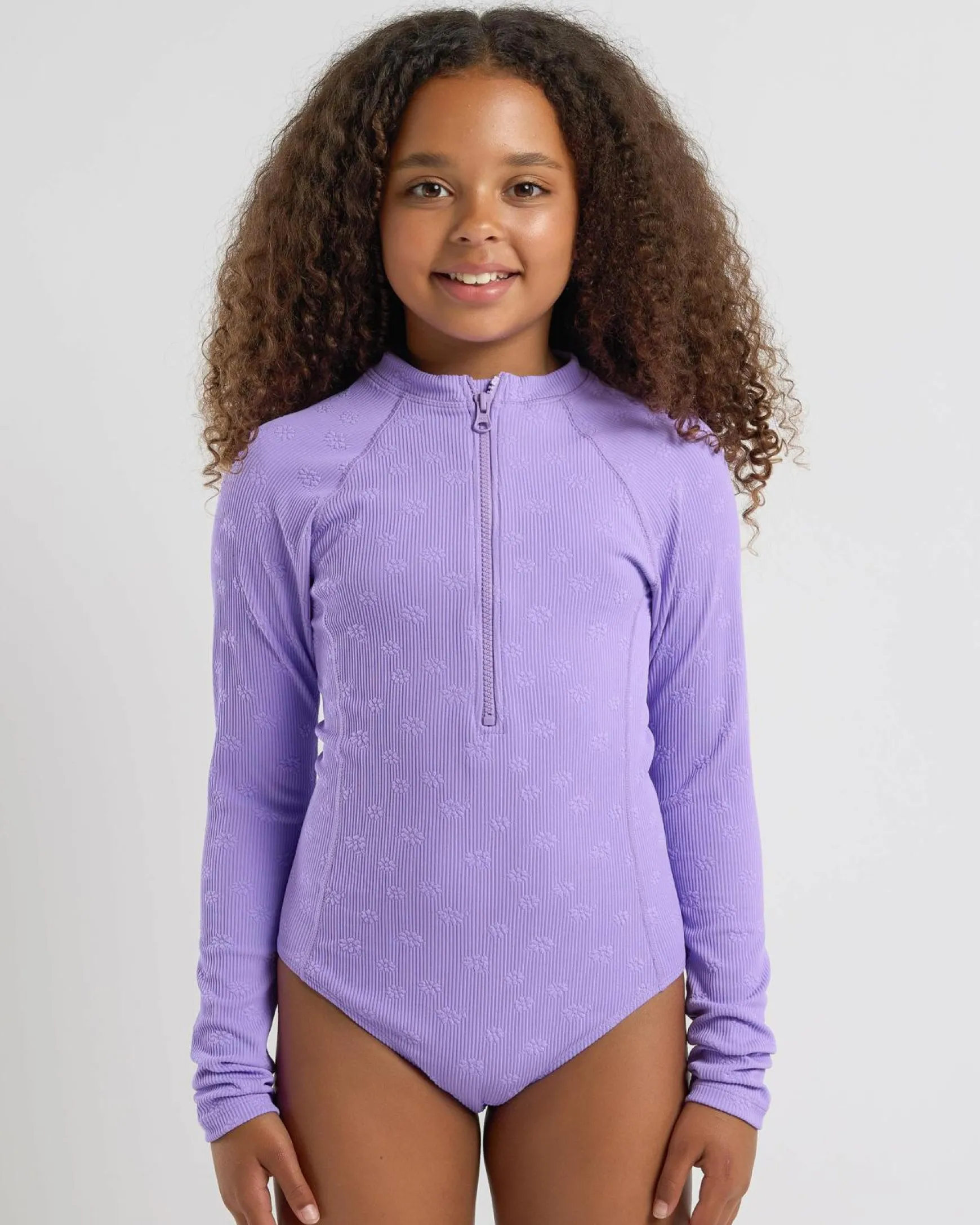 Girls' Loren Rib Surfsuit