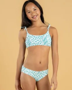 Girls' Lost On You Bralette Bikini Set