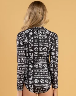 Girls' Lost On You Long Sleeve Surfsuit