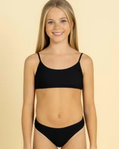 Girls' Marla Rib Bralette Bikini Set