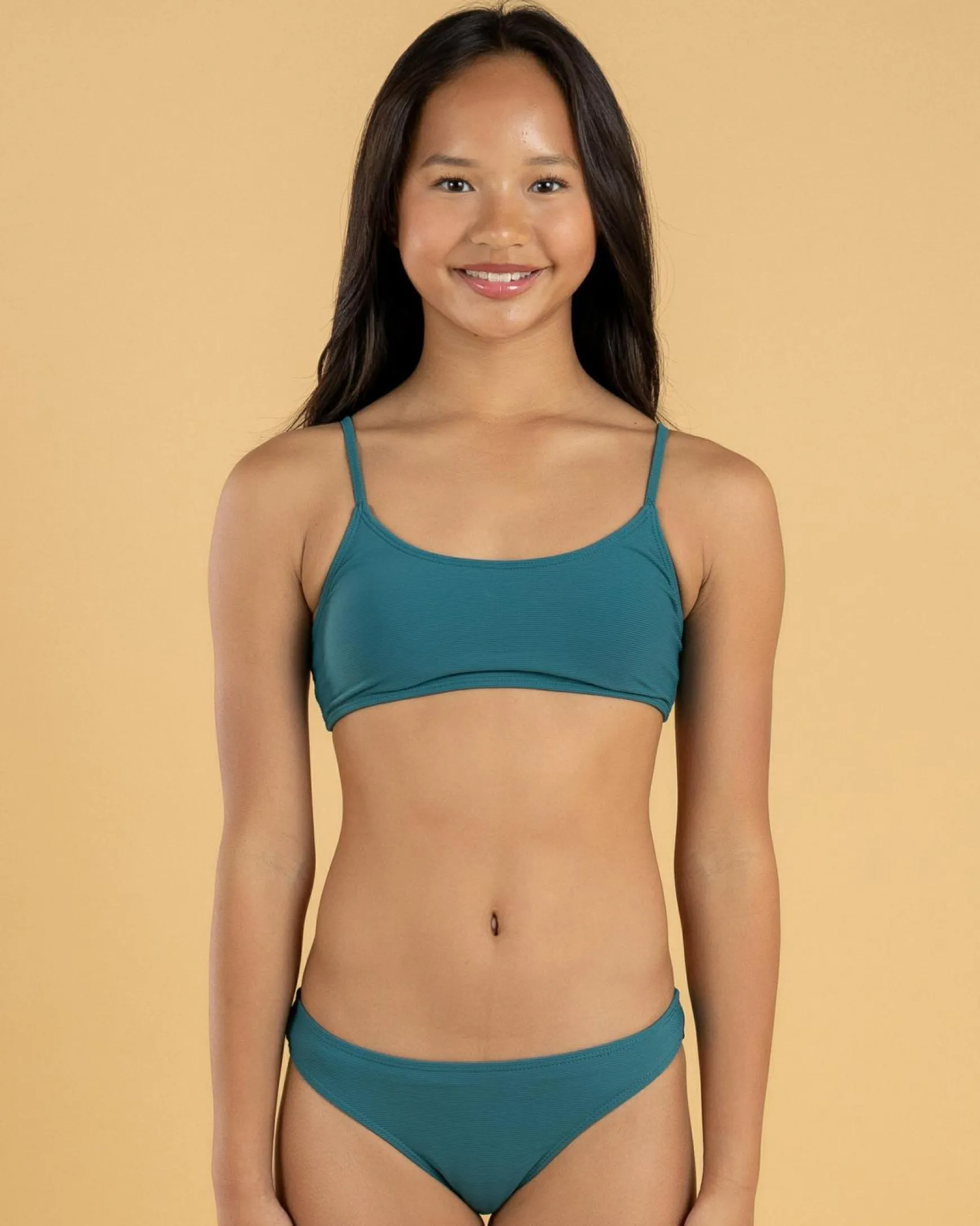 Girls' Marla Rib Bralette Bikini Set