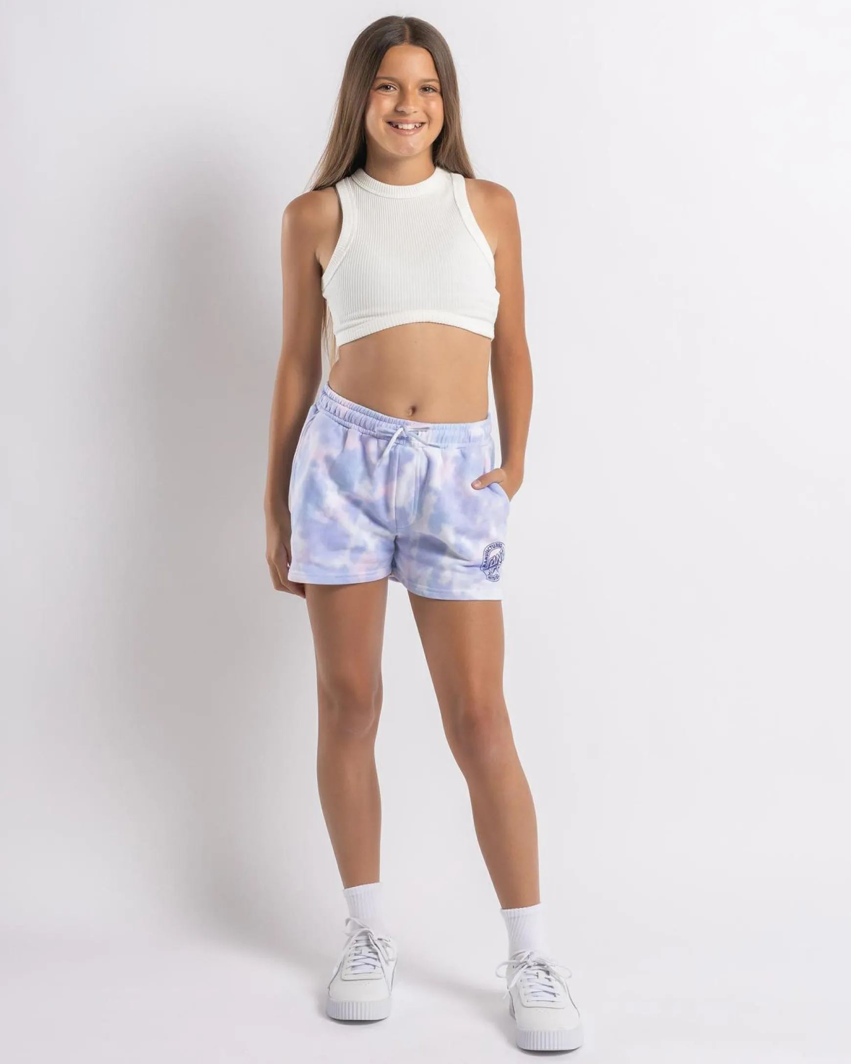 Girls' MFG Dot Mono Shorts