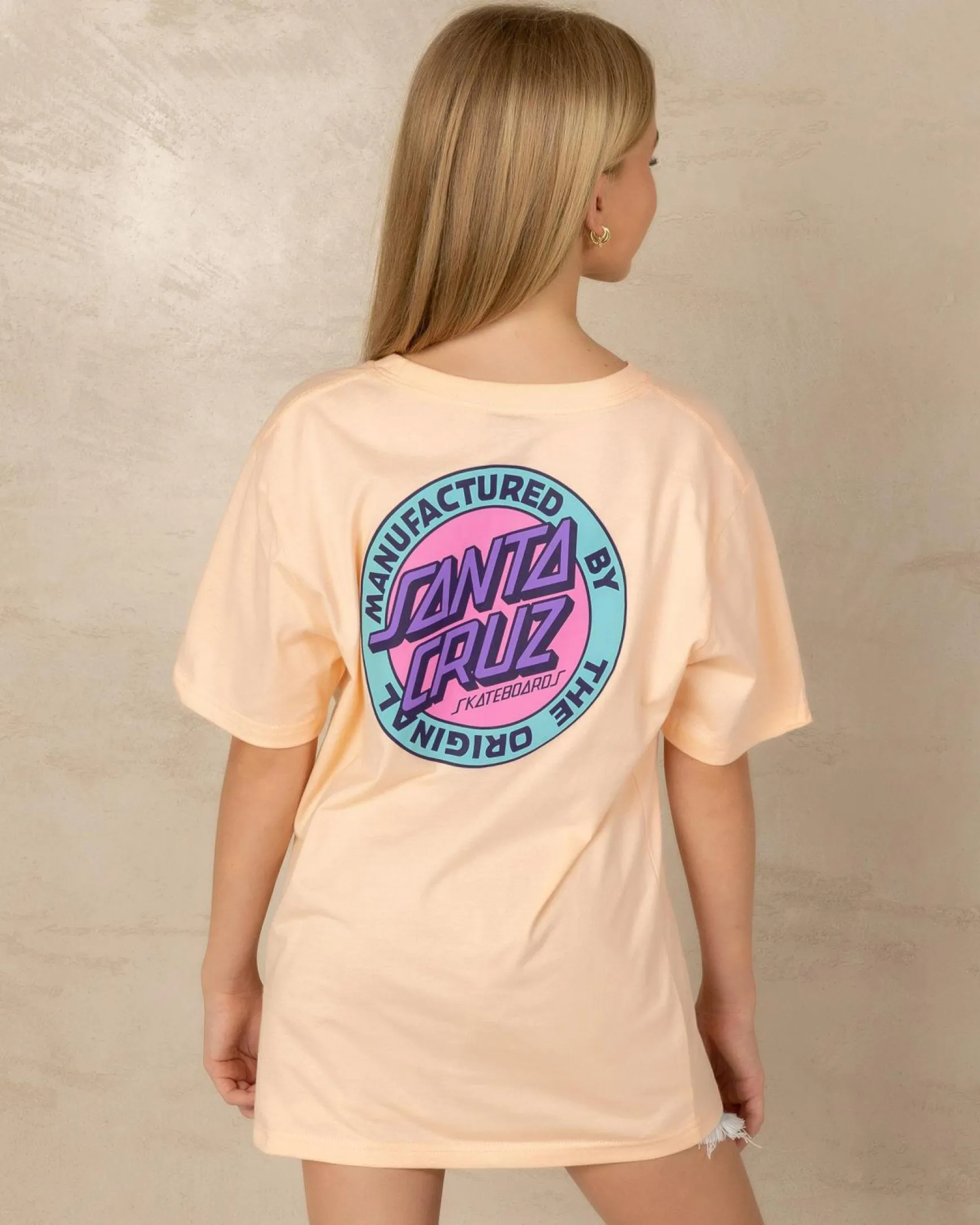 Girl's MFG Retro Dot Reverse T-Shirt