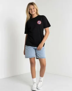 Girl's MFG Retro Dot Reverse T-Shirt