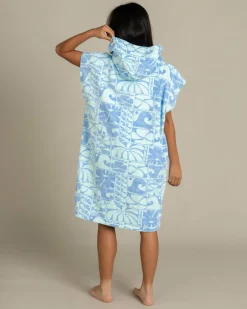 Girls' Mixed Cotton Hooded Towel