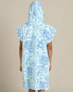 Girls' Mixed Cotton Hooded Towel