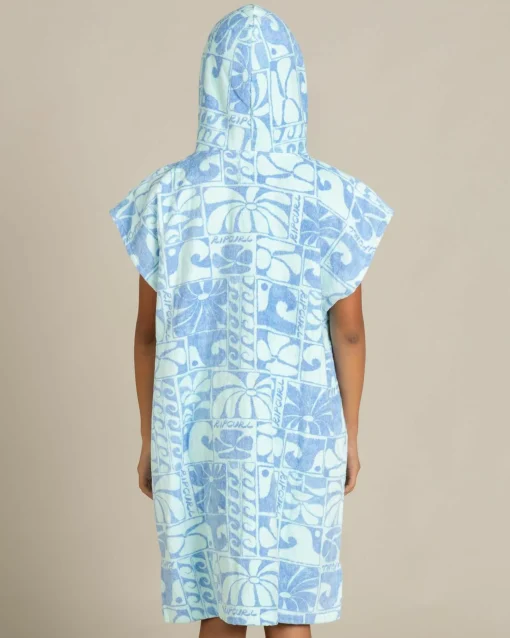 Girls' Mixed Cotton Hooded Towel