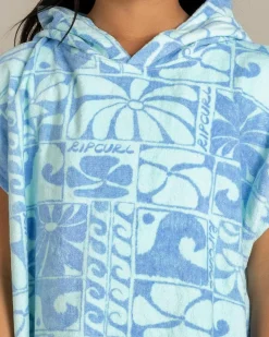 Girls' Mixed Cotton Hooded Towel