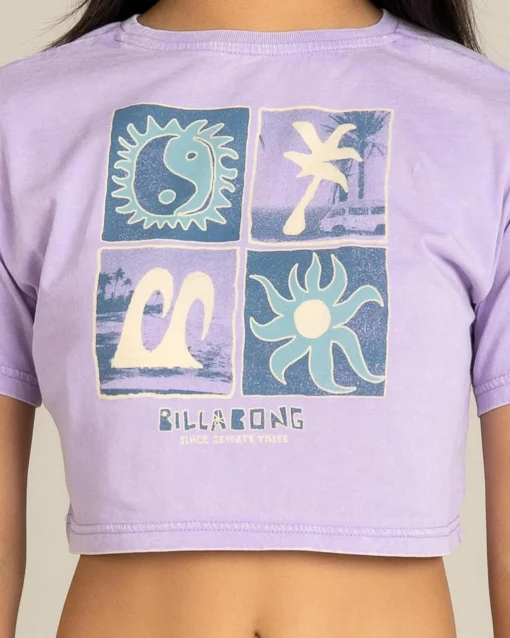 Girls' Mixing Vibes Crop T-Shirt
