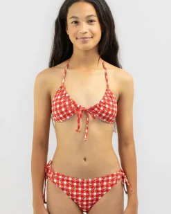 Girls' Mon Cherie Triangle Bikini Set