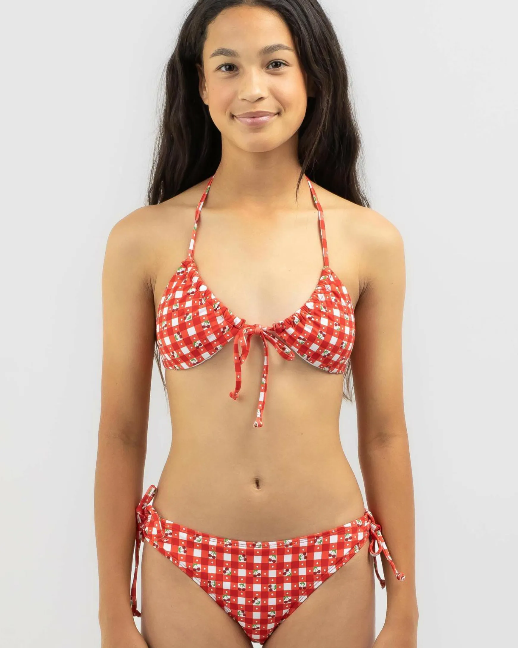 Girls' Mon Cherie Triangle Bikini Set