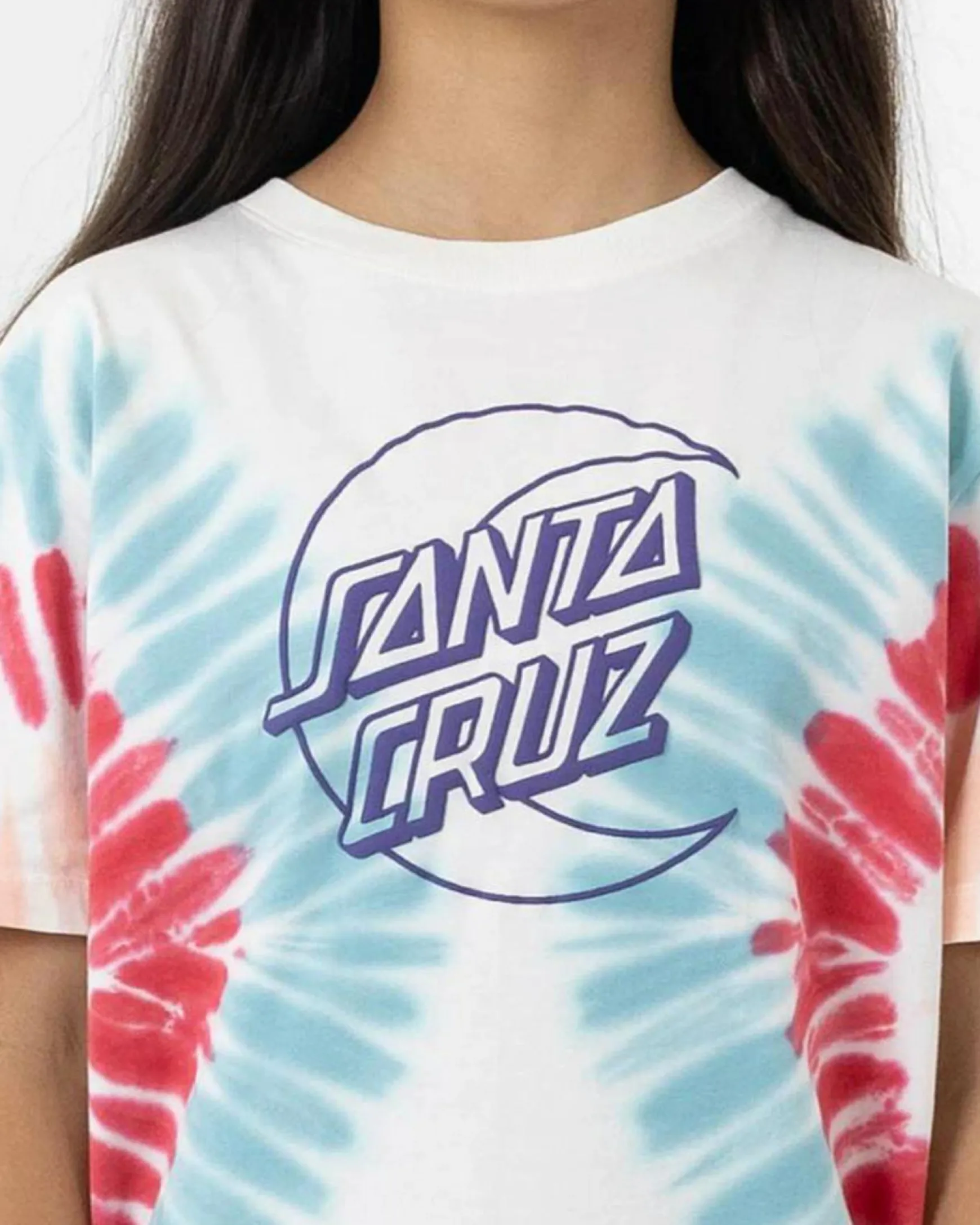 Girls' Moon Dot Outline Front T-Shirt