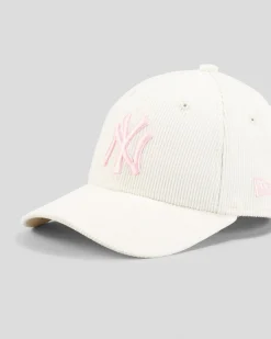 Girls' New York Yankees Cord Cap