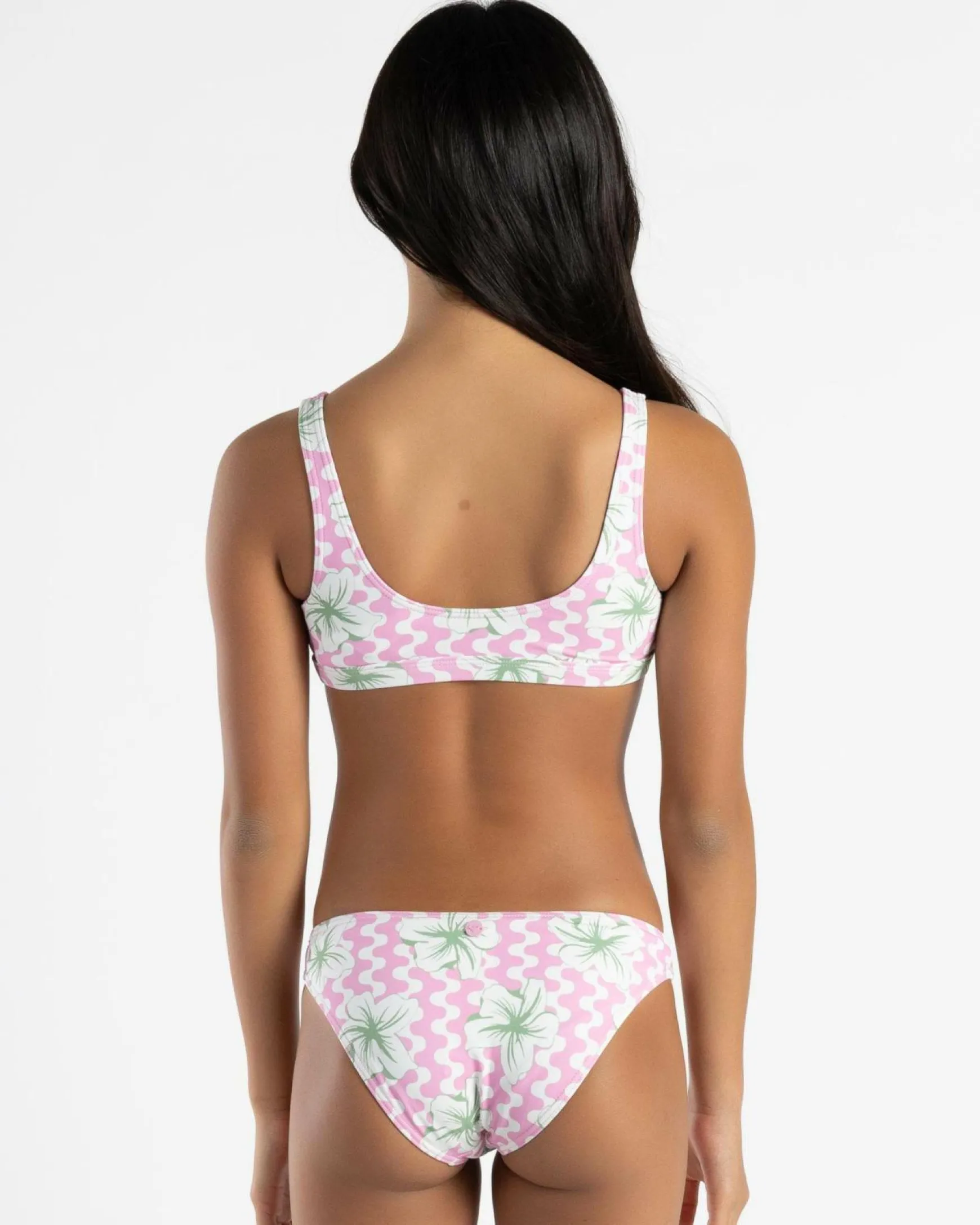 Girls' Party Waves Bralette Bikini Set