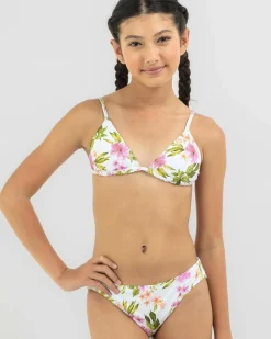 Girls' Poppy Triangle Bikini Set