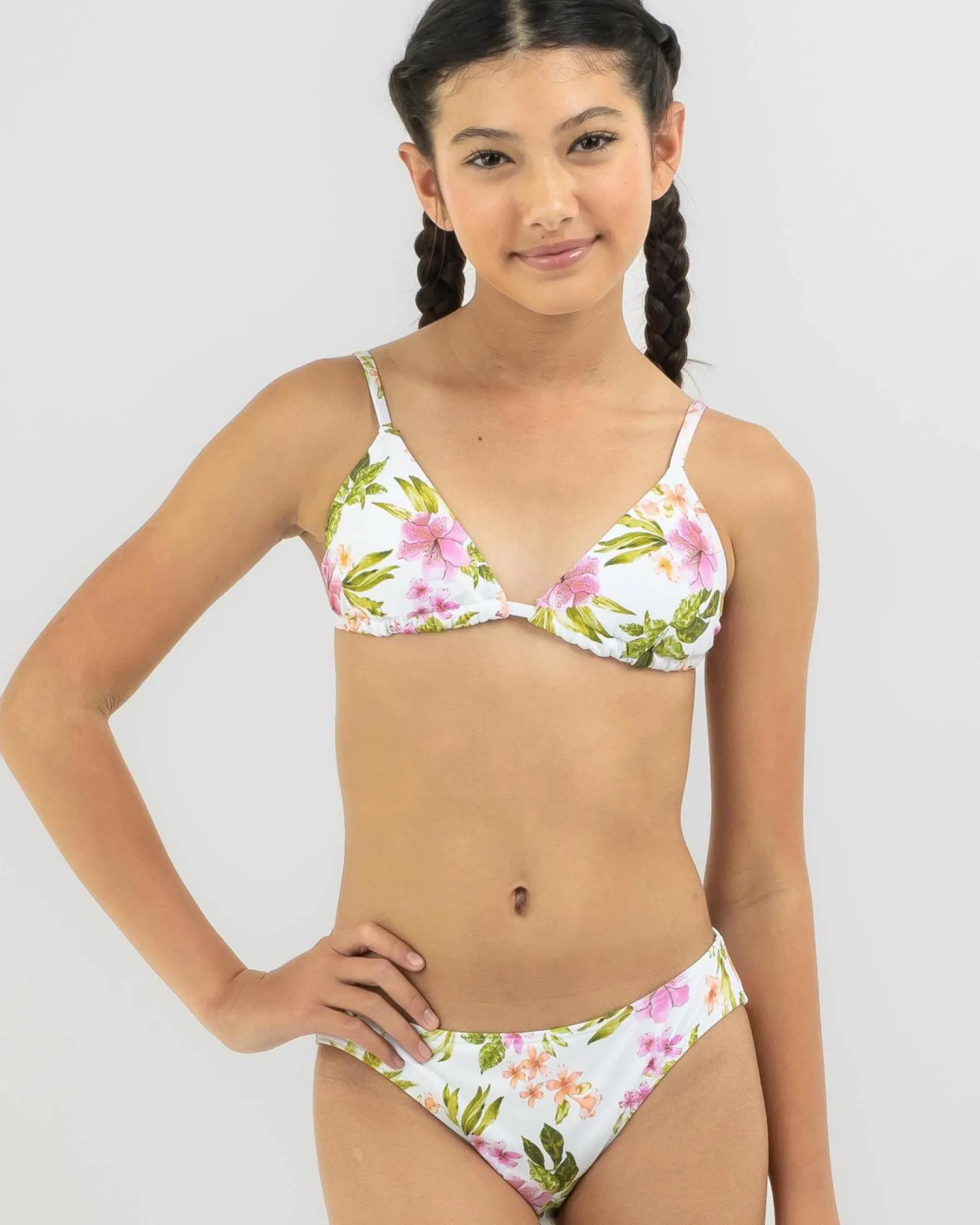 Girls' Poppy Triangle Bikini Set