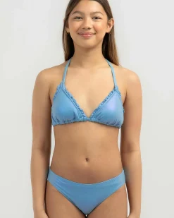 Girls' Princess Triangle Bikini Set