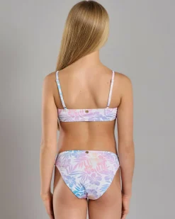 Girls' Rainbow Bralette Bikini Set