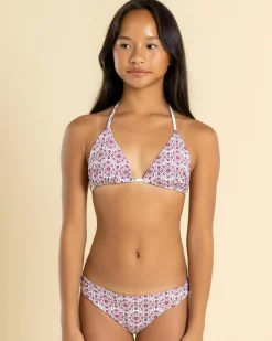 Girls' Sapphira Reversible Triangle Bikini Set