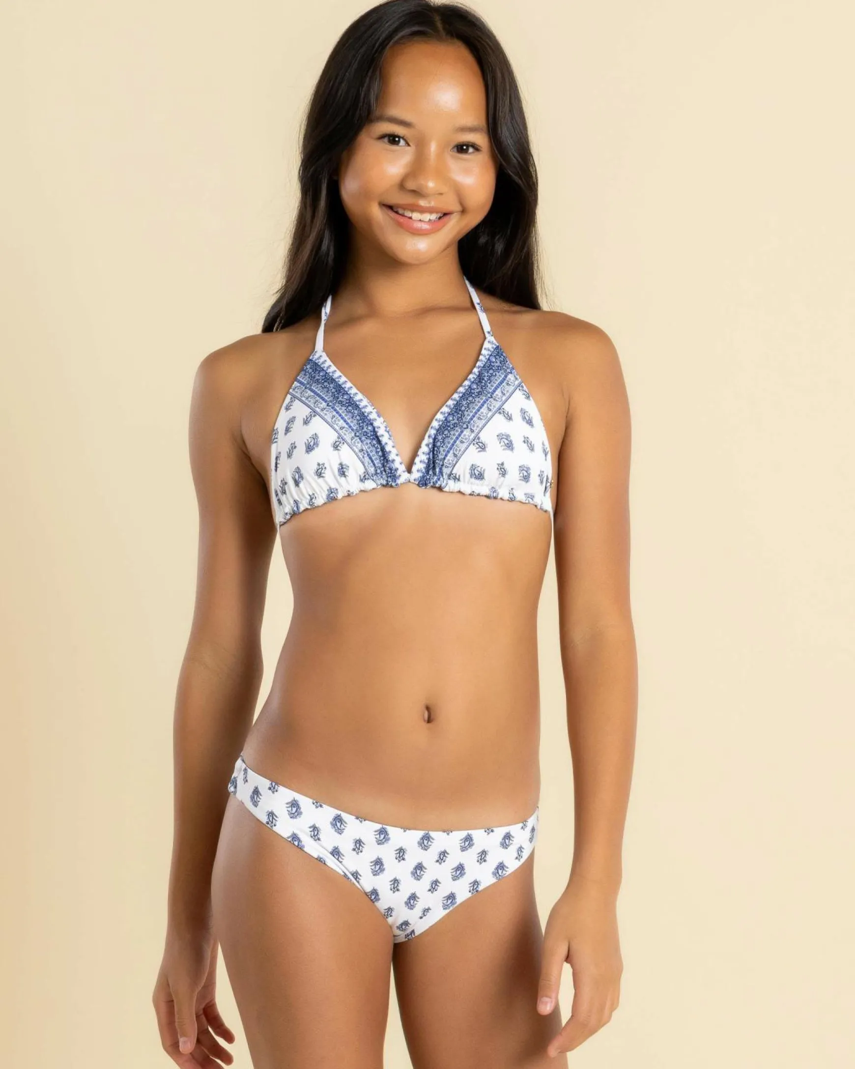 Girls' Sapphira Reversible Triangle Bikini Set