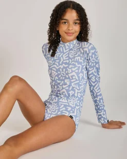 Girls' Search Long Sleeve Surfsuit