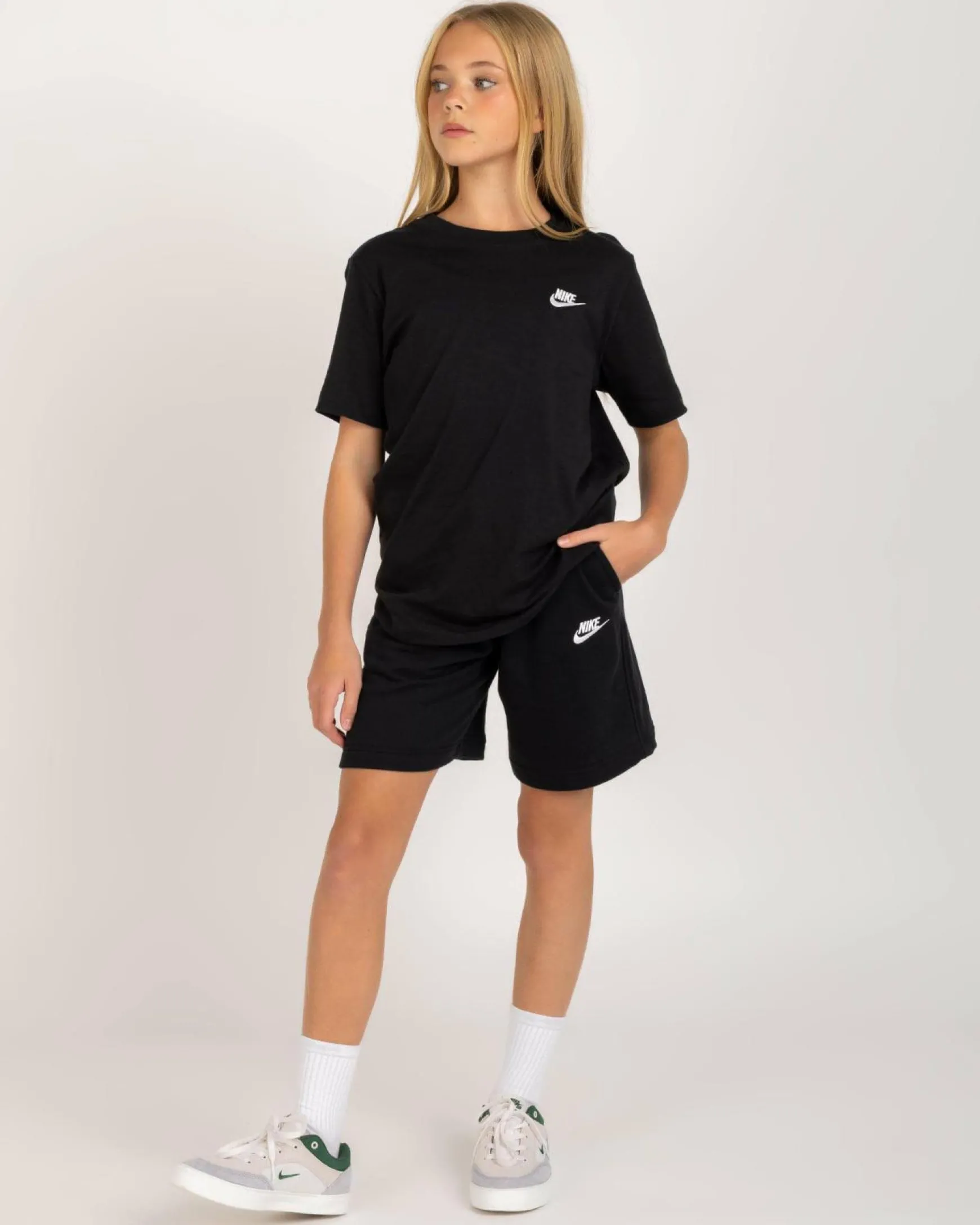 Girls' Sportswear Embroidered Futura T-Shirt