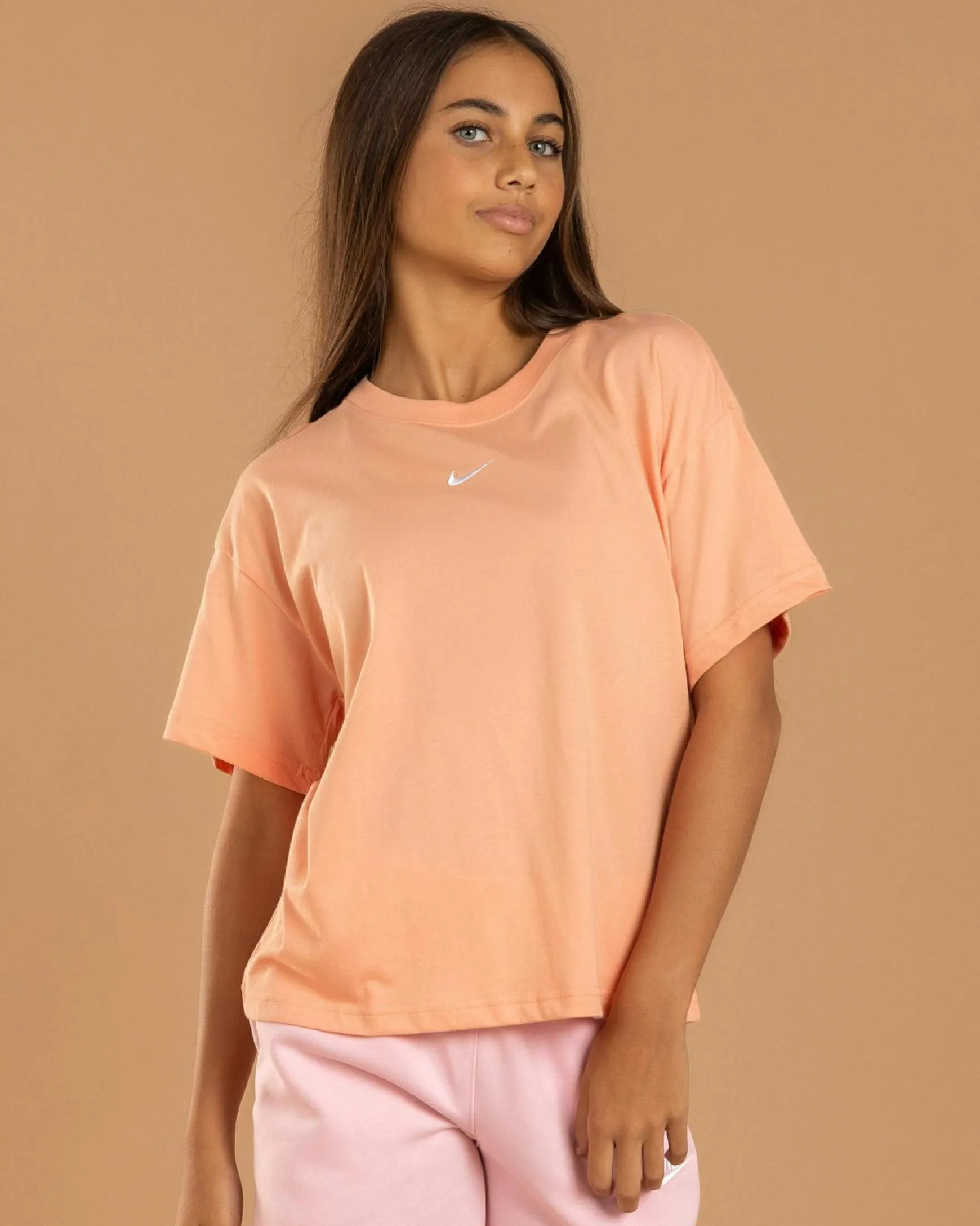 Girls' Sportswear Essential Boxy T-Shirt