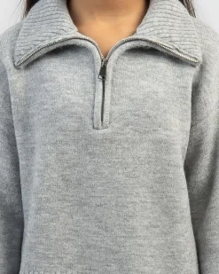 Girls' Stanford Collared Knit Jumper